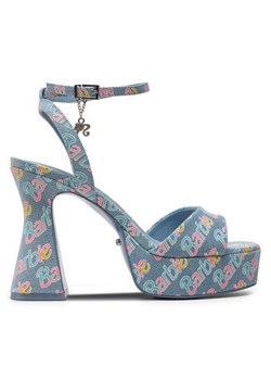 Aldo Sandały Barbieparty 13823261 Błękitny ze sklepu MODIVO w kategorii Sandały damskie - zdjęcie 182749396
