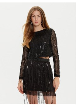ONLY Bluzka Spacy 15331803 Czarny Cropped Fit ze sklepu MODIVO w kategorii Bluzki damskie - zdjęcie 182749416