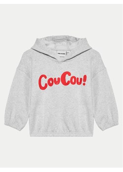 Mini Rodini Bluza Coucou 2472013094 Szary Regular Fit ze sklepu MODIVO w kategorii Bluzy dziewczęce - zdjęcie 182749435