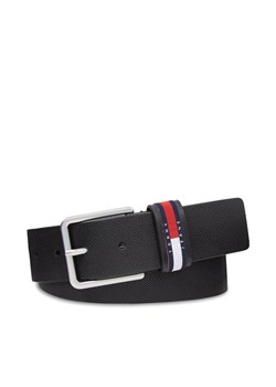 Tommy Jeans Pasek Męski Tjm Elevated Leather 4.0 AM0AM11675 Czarny ze sklepu MODIVO w kategorii Paski męskie - zdjęcie 182749487