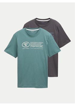 Tom Tailor Komplet 2 t-shirtów 1047047 Kolorowy Regular Fit ze sklepu MODIVO w kategorii T-shirty męskie - zdjęcie 182749536