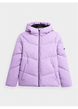 4F Kurtka narciarska 4FJAW23TTJAF293 Fioletowy Regular Fit ze sklepu MODIVO w kategorii Kurtki dziewczęce - zdjęcie 182749645