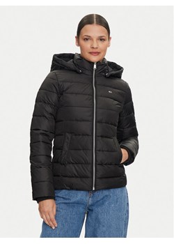 Tommy Jeans Kurtka zimowa Basic DW0DW18311 Czarny Slim Fit ze sklepu MODIVO w kategorii Kurtki damskie - zdjęcie 182749685