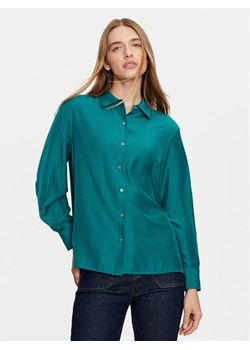 United Colors Of Benetton Koszula 56YUDQ09G Turkusowy Regular Fit ze sklepu MODIVO w kategorii Koszule damskie - zdjęcie 182749697