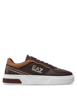 EA7 Emporio Armani Sneakersy X8X173 XK374 U023 Brązowy ze sklepu MODIVO w kategorii Buty sportowe męskie - zdjęcie 182749916