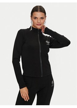 Guess Bluza Elea V4YQ17 KCDN0 Czarny Regular Fit ze sklepu MODIVO w kategorii Bluzy damskie - zdjęcie 182749939