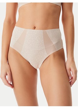 Chantelle Figi klasyczne z wysokim stanem C18IC5 Beżowy ze sklepu MODIVO w kategorii Majtki damskie - zdjęcie 182749956