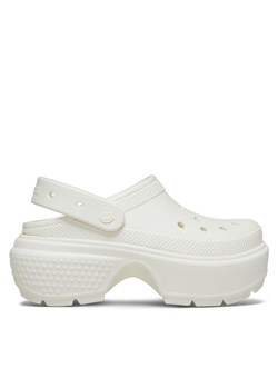 Crocs Klapki Stomp Clog 209348 Beżowy ze sklepu MODIVO w kategorii Klapki damskie - zdjęcie 182749968