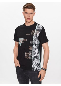Guess T-Shirt M3YI18 K8FQ4 Czarny Regular Fit ze sklepu MODIVO w kategorii T-shirty męskie - zdjęcie 182750009