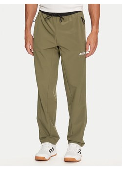 adidas Spodnie outdoor Terrex Liteflex Hiking IQ3510 Zielony Regular Fit ze sklepu MODIVO w kategorii Spodnie męskie - zdjęcie 182750017