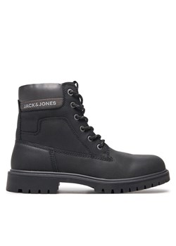 Jack&Jones Trapery 12243421 Szary ze sklepu MODIVO w kategorii Buty zimowe męskie - zdjęcie 182750166