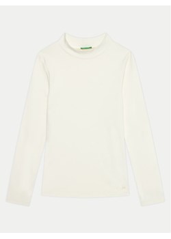 United Colors Of Benetton Golf 3AOUC201O Écru Regular Fit ze sklepu MODIVO w kategorii Bluzki dziewczęce - zdjęcie 182750267