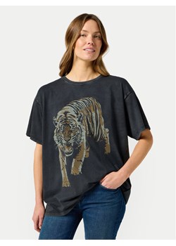 Wrangler T-Shirt 112356445 Czarny Oversize ze sklepu MODIVO w kategorii Bluzki damskie - zdjęcie 182750488