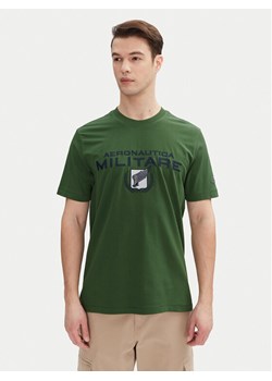 Aeronautica Militare T-Shirt 251TS2379J674 Zielony Regular Fit ze sklepu MODIVO w kategorii T-shirty męskie - zdjęcie 182750529