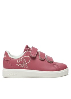 adidas Sneakersy Disney Mickey And Friends Advantage IF1746 Różowy ze sklepu MODIVO w kategorii Buty sportowe dziecięce - zdjęcie 182750536