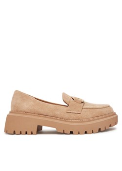 DeeZee Loafersy LE601-5 Beżowy - id: 5906751125717 - marki DeeZee - 182750556 DeeZee Loafersy LE601-5 Beżowy ze sklepu MODIVO w kategorii Mokasyny damskie - zdjęcie 182750556