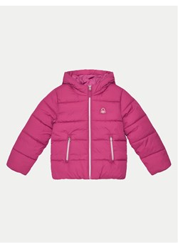 United Colors Of Benetton Kurtka zimowa 2LETCN04Y Różowy Regular Fit ze sklepu MODIVO w kategorii Kurtki dziewczęce - zdjęcie 182750577