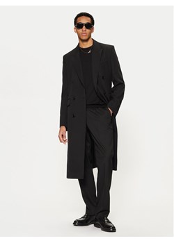 AMI PARIS Płaszcz przejściowy HCO319.WV0037 Czarny Regular Fit ze sklepu MODIVO w kategorii Płaszcze męskie - zdjęcie 182750588