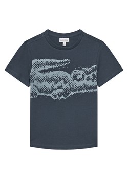 Lacoste T-Shirt TJ8460 Granatowy Regular Fit ze sklepu MODIVO w kategorii T-shirty chłopięce - zdjęcie 182750675