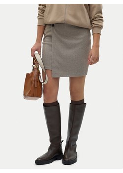 Vero Moda Spódnica mini Kawi 10319663 Beżowy Regular Fit ze sklepu MODIVO w kategorii Spódnice - zdjęcie 182750785