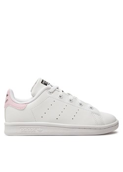 adidas Sneakersy Stan Smith C GY4261 Biały ze sklepu MODIVO w kategorii Buty sportowe dziecięce - zdjęcie 182750805