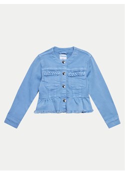 Mayoral Kurtka jeansowa 03473 Niebieski Slim Fit ze sklepu MODIVO w kategorii Kurtki dziewczęce - zdjęcie 182750828