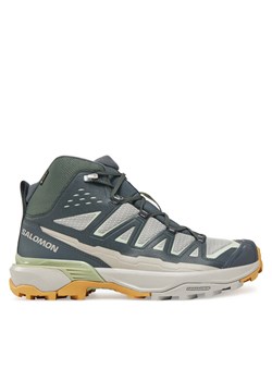 Salomon Trekkingi X Ultra 360 Edge Mid Gore-Tex L47816000 Szary ze sklepu MODIVO w kategorii Buty trekkingowe męskie - zdjęcie 182750829
