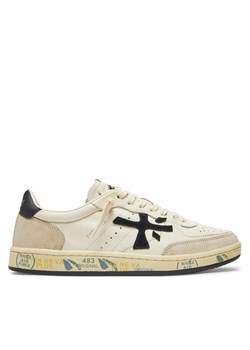 Premiata Sneakersy Bsktclay 6911 Beżowy ze sklepu MODIVO w kategorii Buty sportowe męskie - zdjęcie 182750887