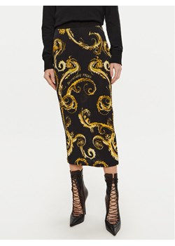 Versace Jeans Couture Spódnica midi 77HAE8B6 Czarny Regular Fit ze sklepu MODIVO w kategorii Spódnice - zdjęcie 182750908