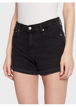 Calvin Klein Jeans Szorty jeansowe J20J220645 Czarny Regular Fit ze sklepu MODIVO w kategorii Szorty - zdjęcie 182751157