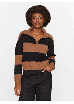 Noisy May Sweter 27028636 Brązowy Regular Fit ze sklepu MODIVO w kategorii Swetry damskie - zdjęcie 182751219