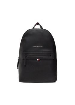 Tommy Hilfiger Plecak Essential Pu Backpack AM0AM09503 Czarny ze sklepu MODIVO w kategorii Plecaki - zdjęcie 182751226