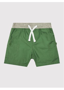 United Colors Of Benetton Szorty materiałowe 4AC7G900I Zielony Regular Fit ze sklepu MODIVO w kategorii Spodenki niemowlęce - zdjęcie 182751325