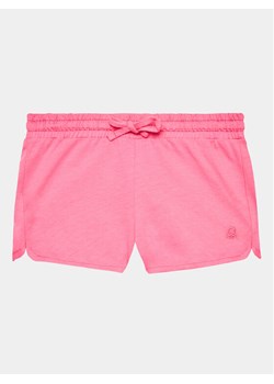 United Colors Of Benetton Szorty sportowe 3I1XG900N Różowy Regular Fit ze sklepu MODIVO w kategorii Spodenki dziewczęce - zdjęcie 182751388