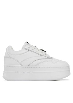 KARL LAGERFELD Sneakersy KL65020 Biały ze sklepu MODIVO w kategorii Buty sportowe damskie - zdjęcie 182751477