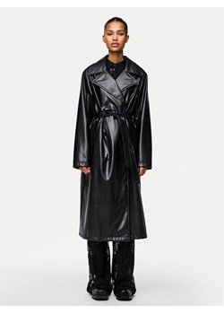 Pieces Trencz Natrix 17151426 Czarny Regular Fit ze sklepu MODIVO w kategorii Płaszcze damskie - zdjęcie 182751515