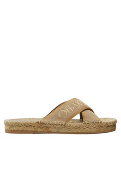 Off-White Espadryle OWIB012S23FAB0016103 Beżowy ze sklepu MODIVO w kategorii Espadryle damskie - zdjęcie 182751679