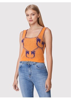 Pinko Top Laurie 1G17WV A007 Pomarańczowy Regular Fit ze sklepu MODIVO w kategorii Bluzki damskie - zdjęcie 182751705