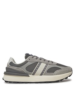 Tommy Jeans Sneakersy Technical Runner Ess EM0EM01537 Szary ze sklepu MODIVO w kategorii Buty sportowe męskie - zdjęcie 182751759