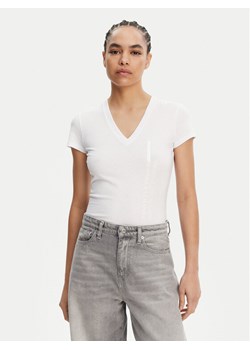 Armani Exchange T-Shirt XW000529 AF10356 U0002 Biały Slim Fit ze sklepu MODIVO w kategorii Bluzki damskie - zdjęcie 182751955