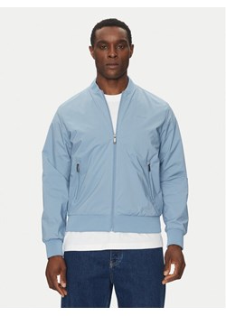 Calvin Klein Kurtka bomber LV040FM512 Błękitny Regular Fit ze sklepu MODIVO w kategorii Kurtki męskie - zdjęcie 182752017