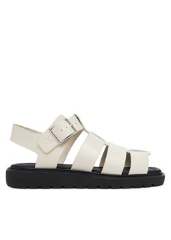 Calvin Klein Jeans Sandały Sq Molded Sdl Fisherman Mg Wn YW0YW01700 Écru ze sklepu MODIVO w kategorii Sandały damskie - zdjęcie 182752019