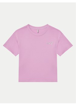 Kids ONLY T-Shirt Maiken 15313877 Fioletowy Regular Fit ze sklepu MODIVO w kategorii Bluzki dziewczęce - zdjęcie 182752046
