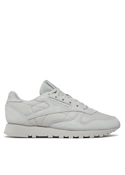Reebok Sneakersy Classic Leather IG9492 Szary ze sklepu MODIVO w kategorii Buty sportowe damskie - zdjęcie 182752128