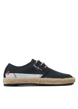 Pepe Jeans Espadryle Tourist Lace Boys PBS10096 Granatowy ze sklepu MODIVO w kategorii Półbuty dziecięce - zdjęcie 182752247