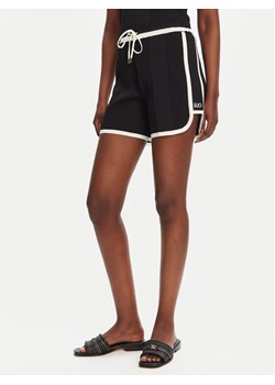 Liu Jo Sport Szorty materiałowe TA5095 MS022 Czarny Regular Fit ze sklepu MODIVO w kategorii Szorty - zdjęcie 182752288
