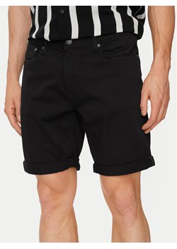 Jack&Jones Szorty materiałowe Blaine 12248681 Czarny Regular Fit ze sklepu MODIVO w kategorii Spodenki męskie - zdjęcie 182752298
