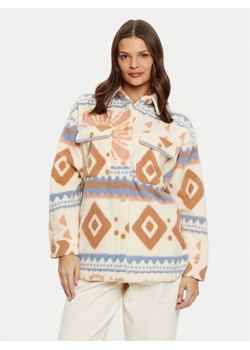 Roxy Kurtka przejściowa Morning Crush ERJPF03179 Beżowy Relaxed Fit ze sklepu MODIVO w kategorii Kurtki damskie - zdjęcie 182752329