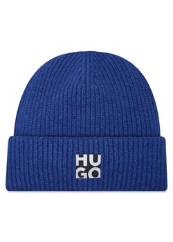 Hugo Czapka Women-X 692 50477679 Niebieski ze sklepu MODIVO w kategorii Czapki zimowe damskie - zdjęcie 182752368