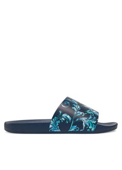 Versace Jeans Couture Klapki 78YA3SQ4 Granatowy ze sklepu MODIVO w kategorii Klapki męskie - zdjęcie 182752409